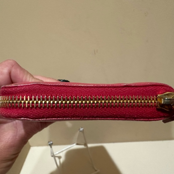 Prada Pink Saffiano Long Zip Wallet - Picture 12 of 13